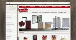 Desktop Screenshot of hattatbekirplaket.com